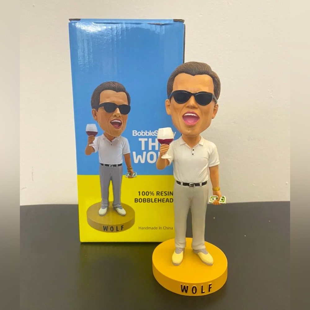 The Wolf of Wall Street - Jordan Belfort - Movie Bobblehead - New In Box
